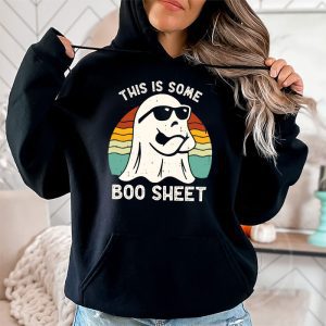 Funny Halloween Boo Ghost Costume This is Some Boo Sheet Hoodie 2