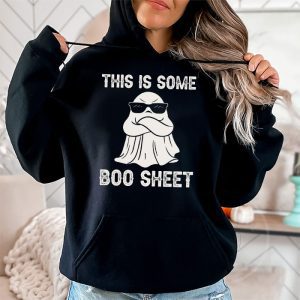 Funny Halloween Boo Ghost Costume This is Some Boo Sheet Hoodie 2 4