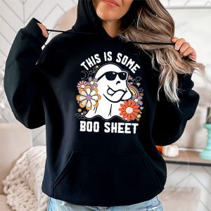 Funny Halloween Boo Ghost Costume This is Some Boo Sheet Hoodie 2 8