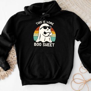 Funny Halloween Boo Ghost Costume This is Some Boo Sheet Hoodie