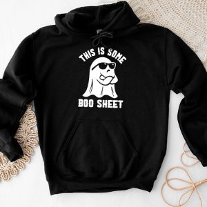 Funny Halloween Boo Ghost Costume This is Some Boo Sheet Hoodie