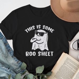 Funny Halloween Boo Ghost Costume This is Some Boo Sheet T Shirt 1 3