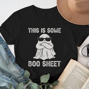 Funny Halloween Boo Ghost Costume This is Some Boo Sheet T Shirt 1 4