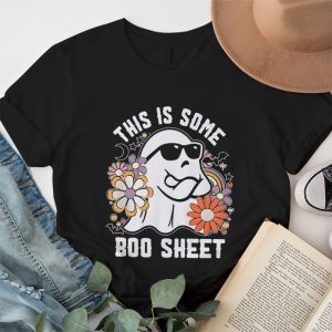 Funny Halloween Boo Ghost Costume This is Some Boo Sheet T Shirt 1 8