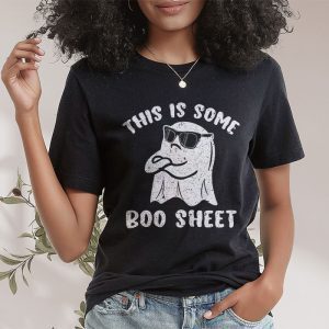 Funny Halloween Boo Ghost Costume This is Some Boo Sheet T Shirt 2 3