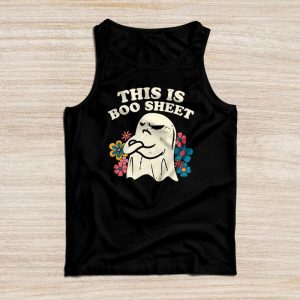 Funny Halloween Boo Ghost Costume This is Some Boo Sheet Tank Top