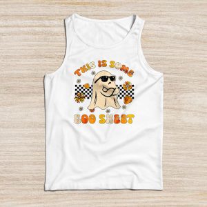 Funny Halloween Boo Ghost Costume This is Some Boo Sheet Tank Top