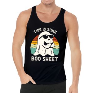 Funny Halloween Boo Ghost Costume This is Some Boo Sheet Tank Top 3