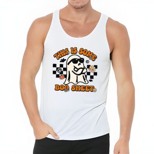 Funny Halloween Boo Ghost Costume This is Some Boo Sheet Tank Top 3 5