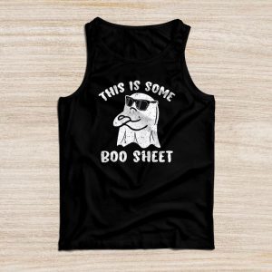 Funny Halloween Shirts This Is Some Boo Sheet Cute Tank Top