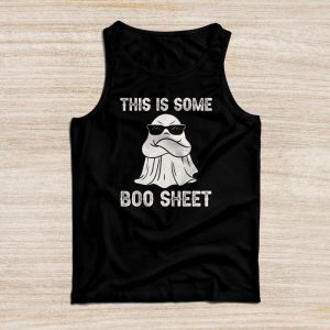 Funny Halloween Boo Ghost Costume This is Some Boo Sheet Tank Top