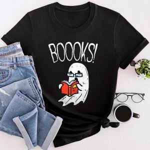 Halloween Shirt Ideas Funny Halloween Cute Ghost Reading Book Special T-Shirt