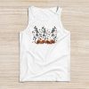 Funny Halloween Pumpkin Dancing Skeleton Costume Women Men Tank Top