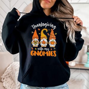 Funny Thanksgiving Shirts for Women Gnome Gnomies Lover Hoodie 2 1