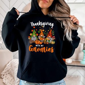 Funny Thanksgiving Shirts for Women Gnome Gnomies Lover Hoodie 2 3