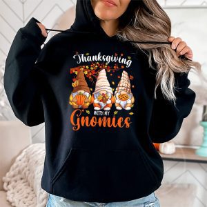 Funny Thanksgiving Shirts for Women Gnome Gnomies Lover Hoodie 2