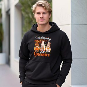 Funny Thanksgiving Shirts for Women Gnome Gnomies Lover Hoodie 3