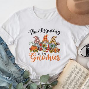 Funny Thanksgiving Shirts for Women Gnome Gnomies Lover T Shirt 1 2