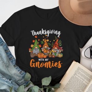 Funny Thanksgiving Shirts for Women Gnome Gnomies Lover T Shirt 1 3