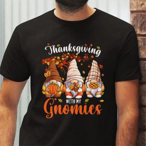 Funny Thanksgiving Shirts for Women Gnome Gnomies Lover T Shirt 3