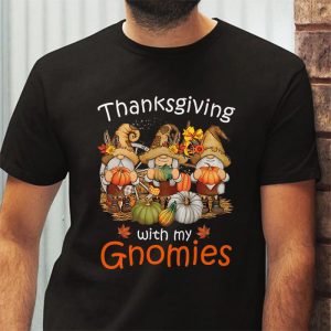 Funny Thanksgiving Shirts for Women Gnome Gnomies Lover T Shirt 3 4