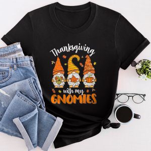 Funny Thanksgiving Shirts for Women Gnome - Gnomies Lover T-Shirt