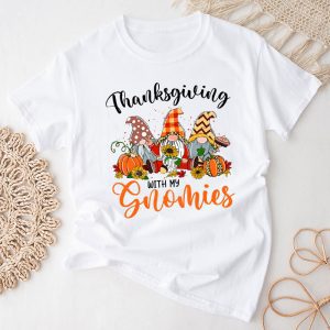 Thanksgiving Shirt Ideas Funny Gift Gnomies Lover T-Shirt