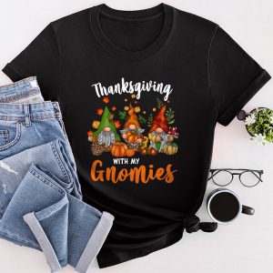 Funny Thanksgiving Shirts for Women Gnome - Gnomies Lover T-Shirt