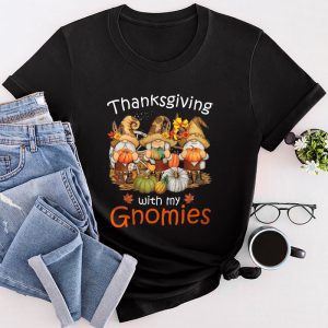 Funny Thanksgiving Shirts for Women Gnome - Gnomies Lover T-Shirt