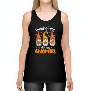 Funny Thanksgiving Shirts for Women Gnome Gnomies Lover Tank Top 2 1