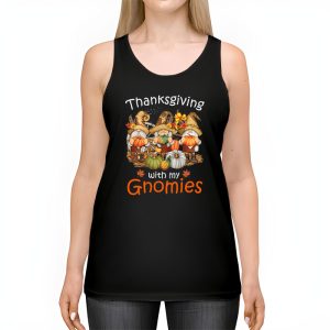 Funny Thanksgiving Shirts for Women Gnome Gnomies Lover Tank Top 2 4