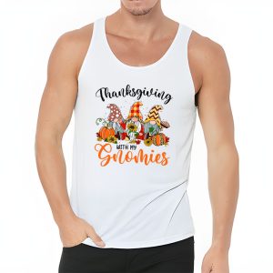 Funny Thanksgiving Shirts for Women Gnome Gnomies Lover Tank Top 3 2