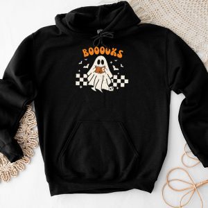 Cute Halloween Shirts Ghost Books Reading Books Lover Special Hoodie