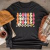 Ghost Book Reading Halloween Costume Teacher Books Lover Longsleeve Tee