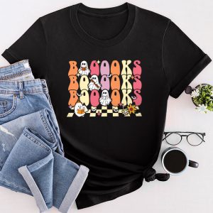 Cute Halloween Shirts Ghost Books Reading Books Lover Special T-Shirt