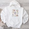 Ghosts Reading Books Teacher Halloween Librarian Boooks Hoodie
