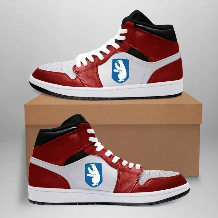 Greenland High Sneakers Air Jordan 1 - Chicago Style JD1 Shoes
