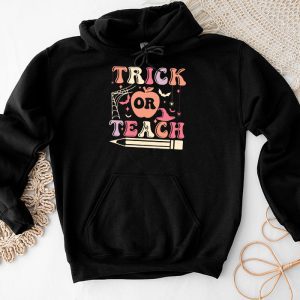 Halloween Teacher Shirts Groovy Ghost Teacher Special Hoodie