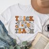 Groovy Halloween Trick Or Teach Ghost Teacher Student T-Shirt