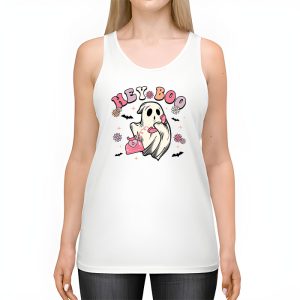 Groovy Hey Boo Cute Ghost Funny Halloween Mens Womens Kids Tank Top 2 3