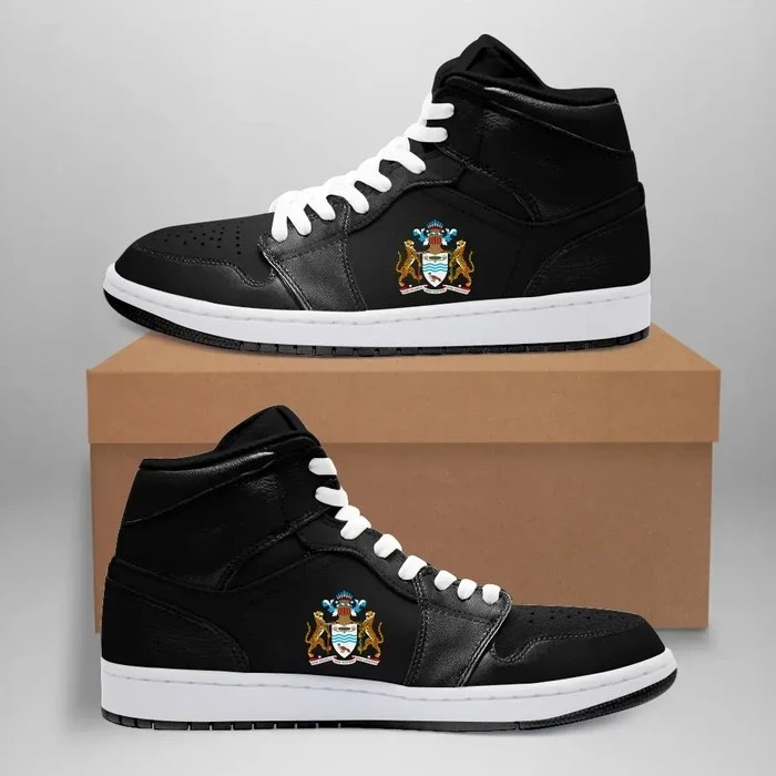 Guyana - Retro High OG Air Jordan 1 Black JD1 Shoes