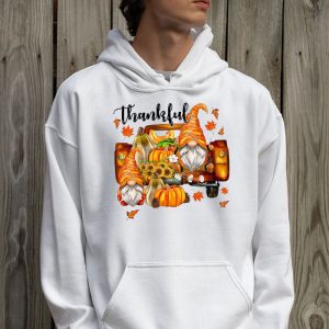 Happpy Thanksgiving Day Autumn Fall Maple Leaves Thankful Hoodie 2 2