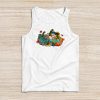 Happpy Thanksgiving Day Autumn Fall Maple Leaves Thankful Tank Top