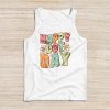 Happy Dot Day Hippie Flowers Smile Face Groovy Teacher Kids Tank Top