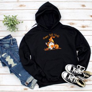 Happy Fall Yall Gnome Autumn Gnomes Pumpkin Spice Season Hoodie 1 2