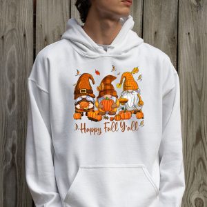 Happy Fall Yall Gnome Autumn Gnomes Pumpkin Spice Season Hoodie 2 3