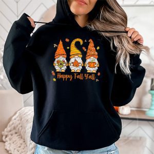 Happy Fall Yall Gnome Autumn Gnomes Pumpkin Spice Season Hoodie 2