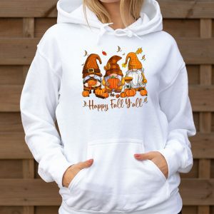 Happy Fall Yall Gnome Autumn Gnomes Pumpkin Spice Season Hoodie 3 3