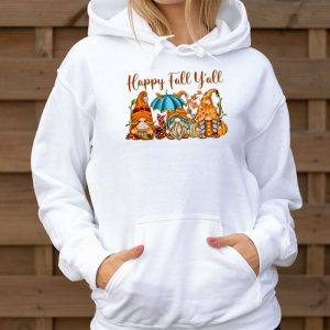 Happy Fall Yall Gnome Autumn Gnomes Pumpkin Spice Season Hoodie 3 4