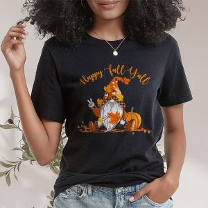 Happy Fall Yall Gnome Autumn Gnomes Pumpkin Spice Season T Shirt 2 2